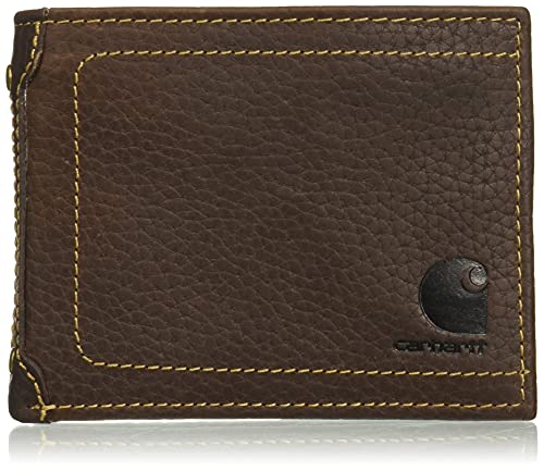 Carhartt Men's Pebble PASSCASE Wallet 61-2201.BRN, Brown von Carhartt