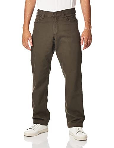 Carhartt Men's Rugged Flex Rigby Five Pocket Pant, Dark Coffee, 38 x 28 von Carhartt