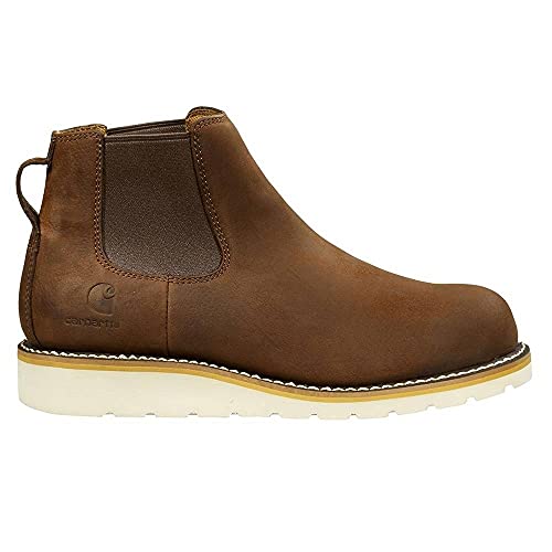 Carhartt Men's Wedge 5" Chelsea Pull-On Soft Toe FW5033-M Boot, Dark Bison Oil Tanned, 10 von Carhartt