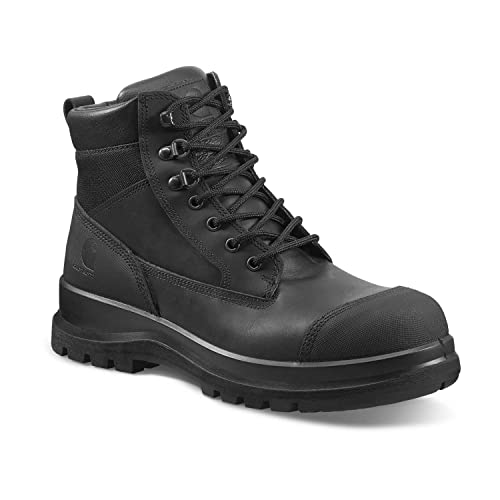 Carhartt Herren Detroit Rugged Flex® 15 cm hoher S3-Sicherheitsstiefel, Schwarz, 42 von Carhartt