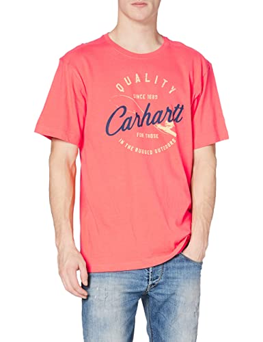 Carhartt Mens Southern Graphic T-Shirt, Hot Coral, L von Carhartt