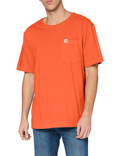 Carhartt Herren Southern Pocket T-shirt T Shirt, Hot Coral, L EU von Carhartt