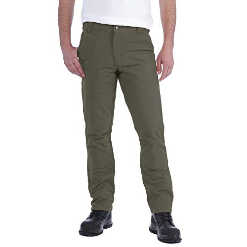 Carhartt Herren Rugged Flex® Straight Fit Duck mit verstärkter Vorderseite, Braun, W36/L32 von Carhartt