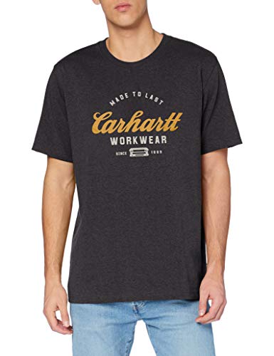 Carhartt Herren Workwear Made To Last T-shirt T Shirt, Carbon Heather, S EU von Carhartt