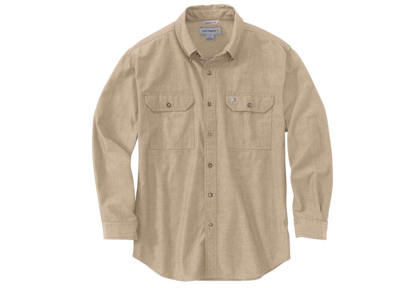 Carhartt Outdoorhemd Carhartt Herren Langarmhemd Loose Chambray von Carhartt