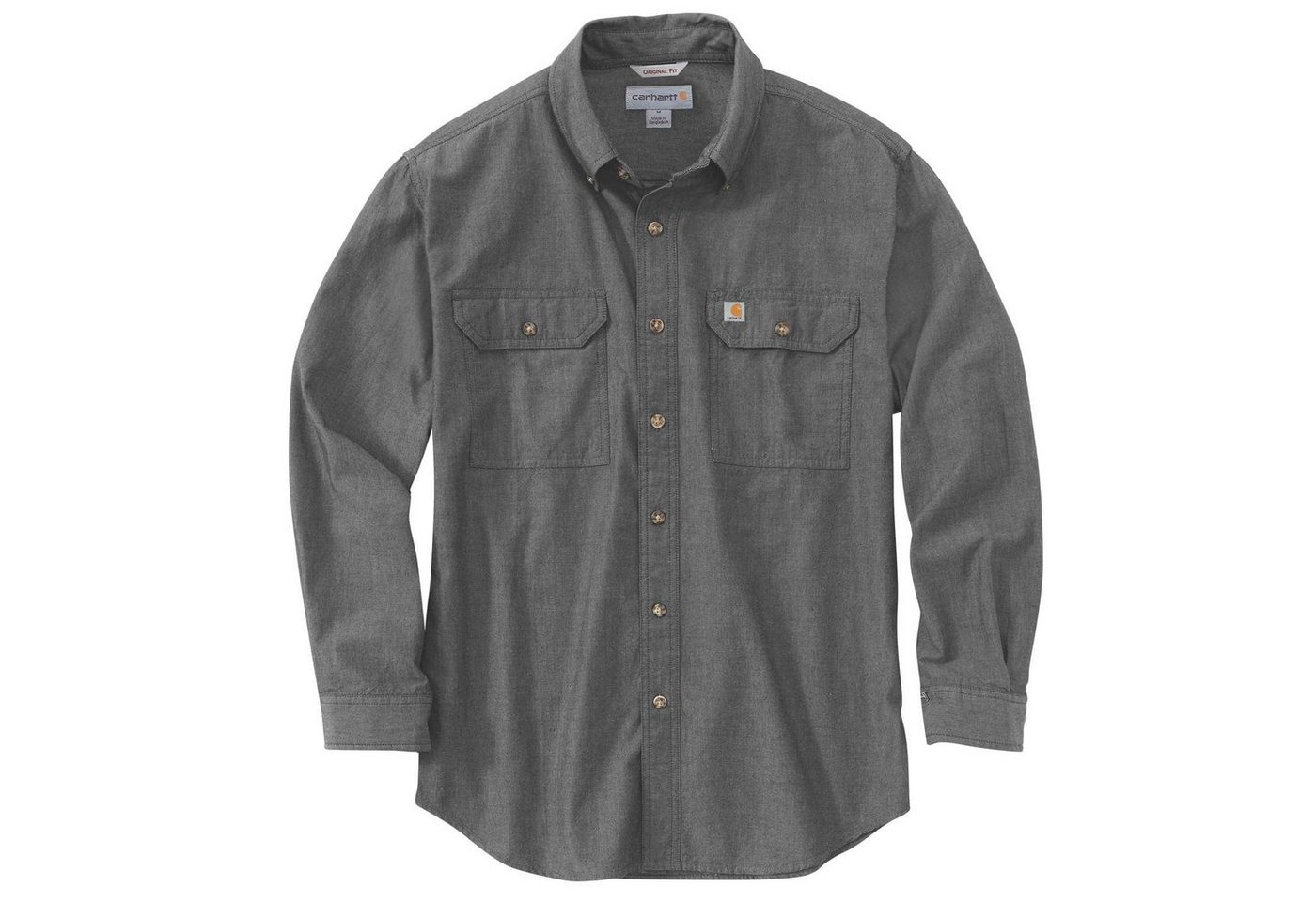 Carhartt Outdoorhemd Carhartt Herren Langarmhemd Loose Chambray von Carhartt