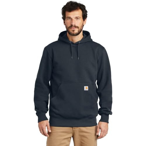 Carhartt Rain-Defender Paxton Kapuzen-Sweatshirt, Größe L - Blau - XX-Large von Carhartt