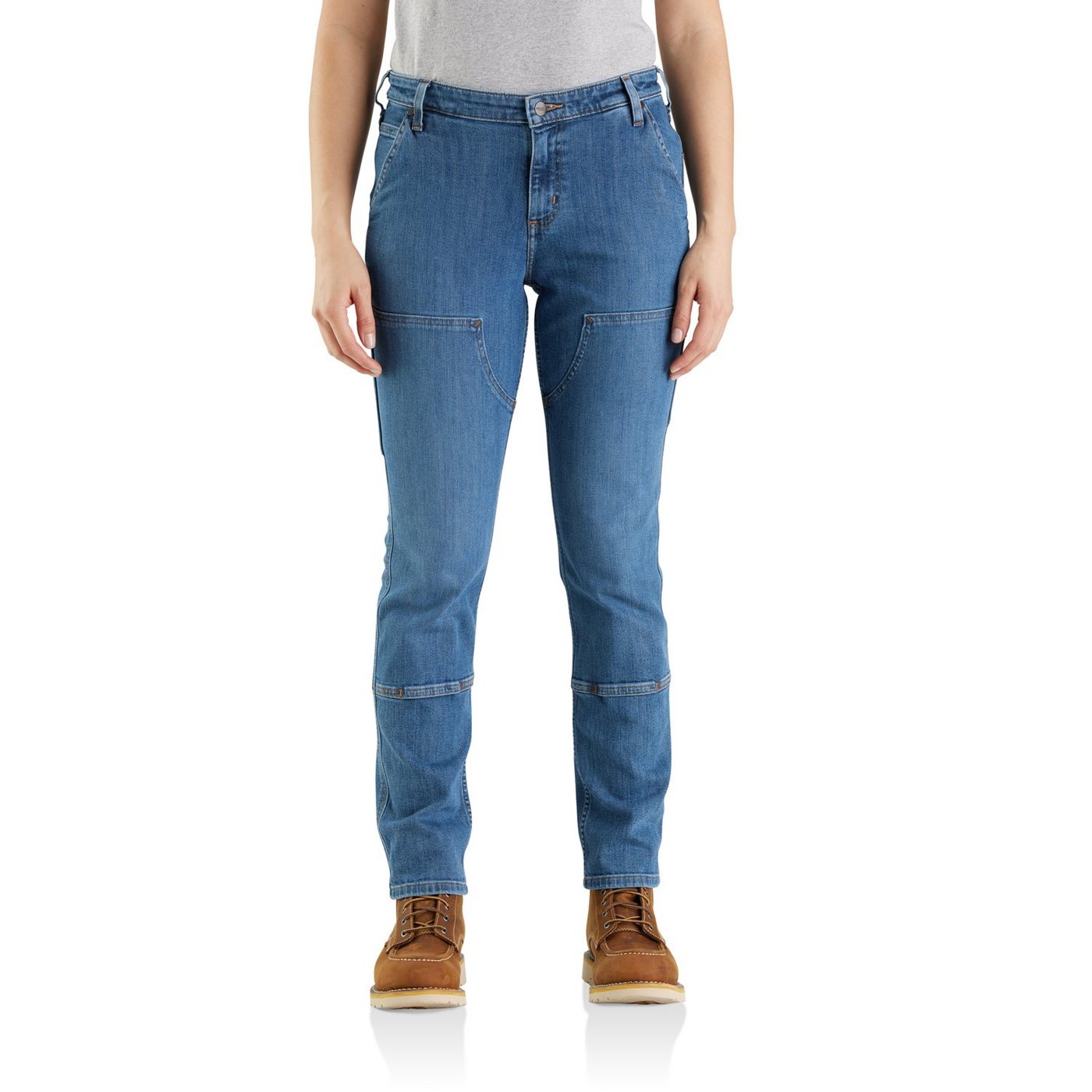 Carhartt Regular-fit-Jeans Carhartt Damen Jeans Double Front Straight von Carhartt