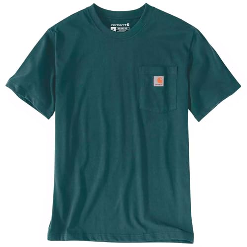 Carhartt Relaxed Fit Heavyweight Short-Sleeve K87 Pocket T-Shirt von Carhartt