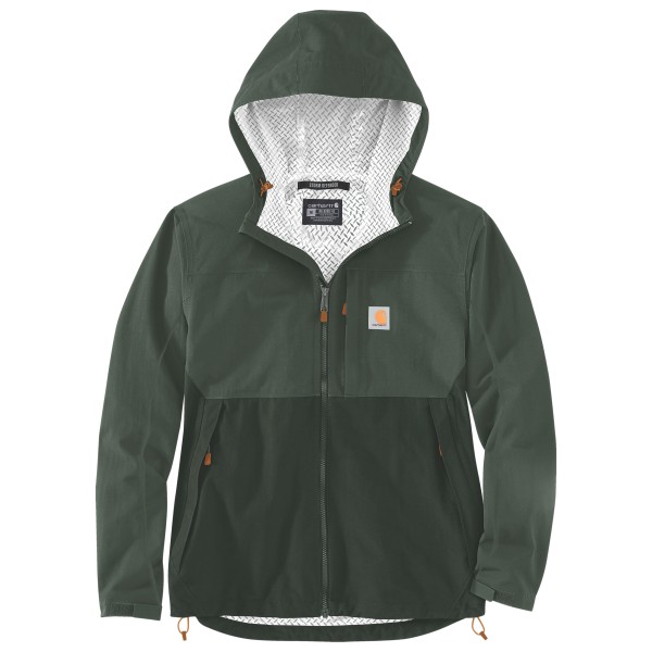 Carhartt - Relaxed Fit Packable Jacket - Windjacke Gr XXL oliv/grau von Carhartt