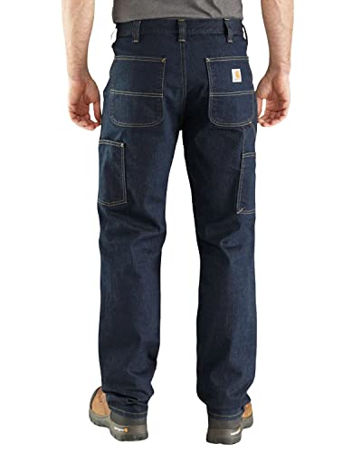 Carhartt Herren Carhartt Rugged Flex® Double-front Dungaree Jeans, Erie, 38W / 32L EU von Carhartt