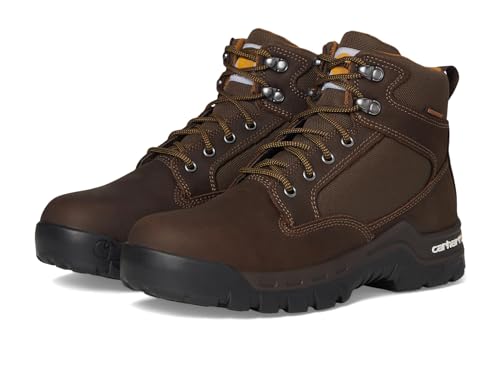Carhartt Rugged Flex Herrenstiefel, 15,2 cm, wasserdicht, weiche Zehenpartie, Schokoladenbraun, gegerbt, 7 Wide von Carhartt