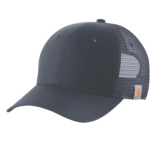 Carhartt Herren Canvas Mesh-Back Cap Baseballkappe, Navy, Einheitsgröße von Carhartt
