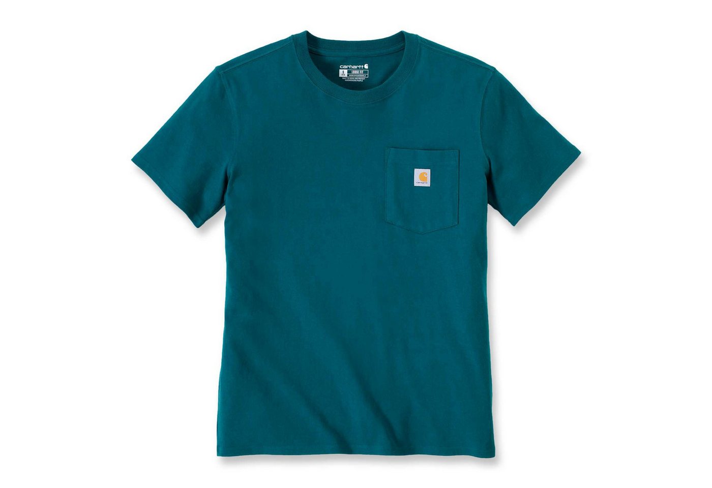 Carhartt Rundhalsshirt Carhartt WORKW POCKET S/S T-SHIRT 103067 (1-tlg) von Carhartt