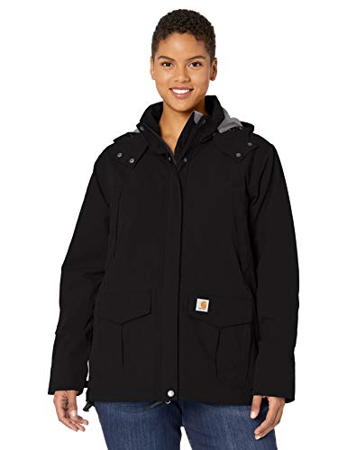 Carhartt Damen Storm Defender® schwere Jacke, Schwarz, M von Carhartt