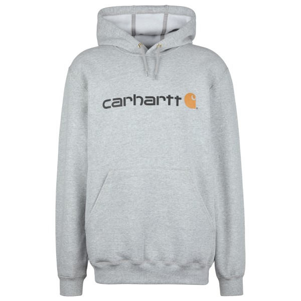 Carhartt - Signature Logo Sweatshirt Cotton - Hoodie Gr XXL grau von Carhartt
