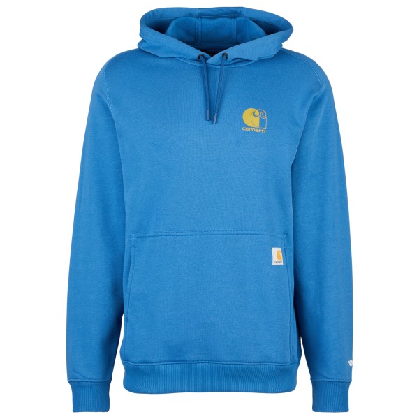 Carhartt - Signature Logo Sweatshirt - Hoodie Gr XXL blau von Carhartt