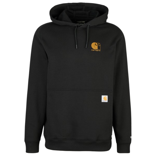 Carhartt - Signature Logo Sweatshirt - Hoodie Gr XXL schwarz von Carhartt