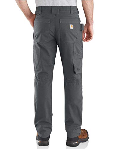Carhartt Steel Rugged Flex Relaxed Fit Doppelfront Utility Arbeitshose Herren Grau W40/L32 von Carhartt
