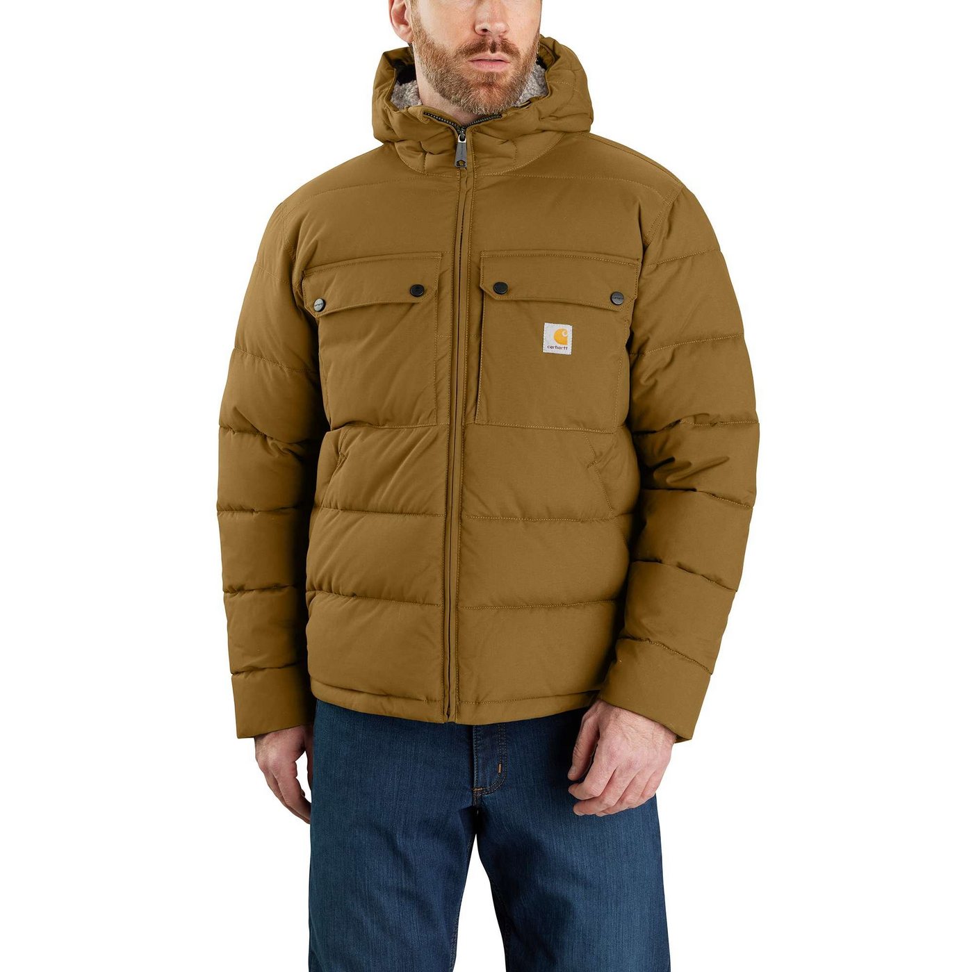 Carhartt Steppjacke Carhartt LOOSE FIT MONTANA INSULATED JACKET 105474 (1-St) von Carhartt