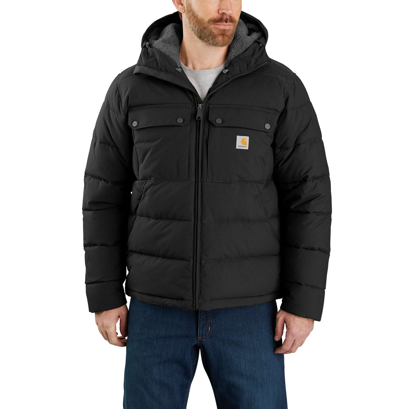 Carhartt Steppjacke Carhartt LOOSE FIT MONTANA INSULATED JACKET 105474 (1-St) von Carhartt