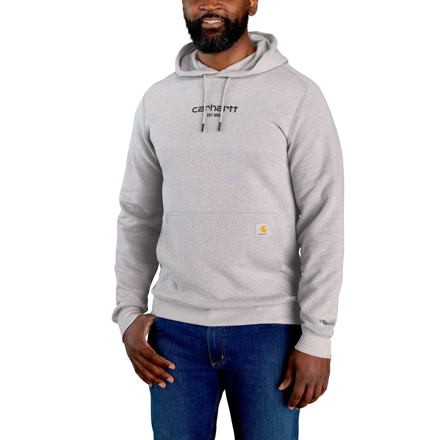 Carhartt Strickfleece-Pullover Carhartt LIGHTWEIGHT LOGO GRAPHIC SWEATSHIRT 105569 (1-tlg) von Carhartt