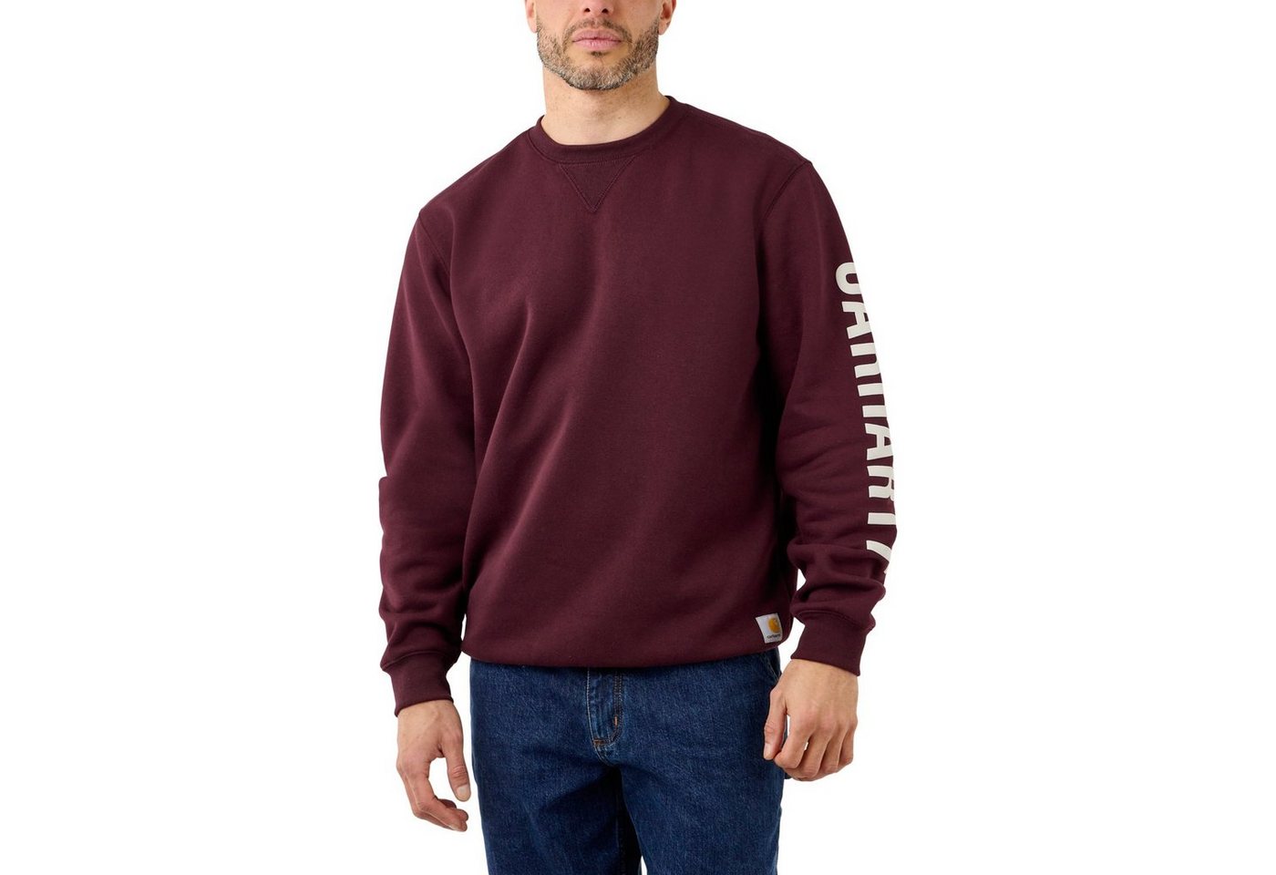 Carhartt Sweatshirt Carhartt Herren Sweatshirt Crewneck Graphic Logo von Carhartt