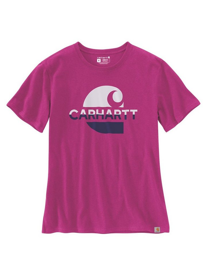 Carhartt T-Shirt Carhartt Graphic Damen T-Shirt pink von Carhartt