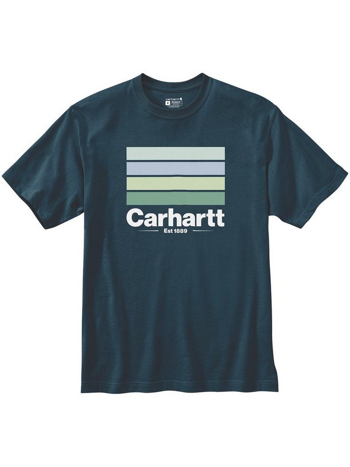 Carhartt T-Shirt Carhartt Line Graphic T-Shirt dunkelblau von Carhartt