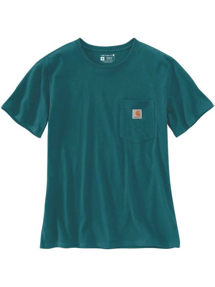 Carhartt T-Shirt Carhartt Pocket Damen T-Shirt petrol von Carhartt