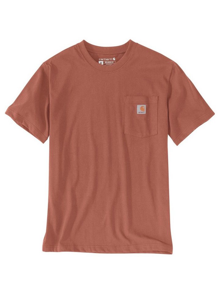 Carhartt T-Shirt Carhartt Pocket T-Shirt terrakotta von Carhartt