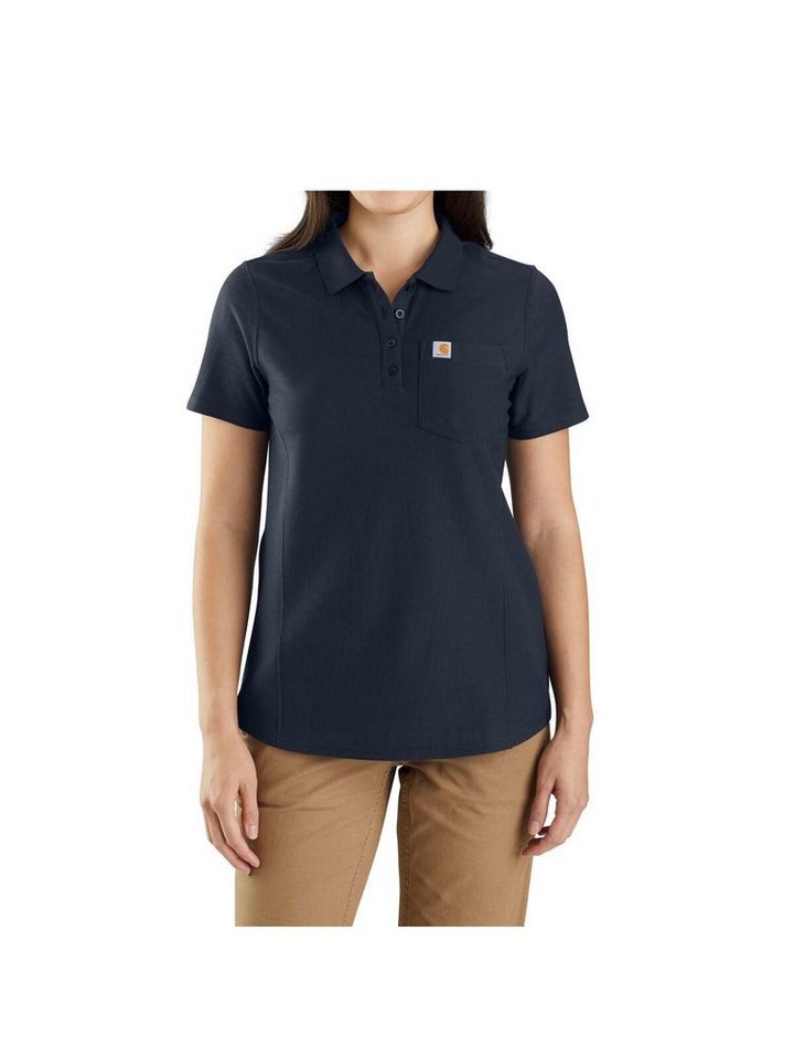 Carhartt T-Shirt Carhartt Shortsleeve Polo Marineblau von Carhartt