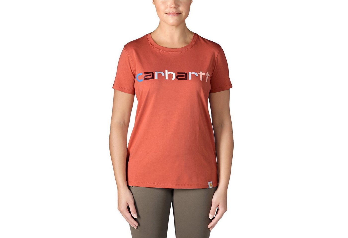 Carhartt T-Shirt Damen Multi Color Logo Graphic von Carhartt