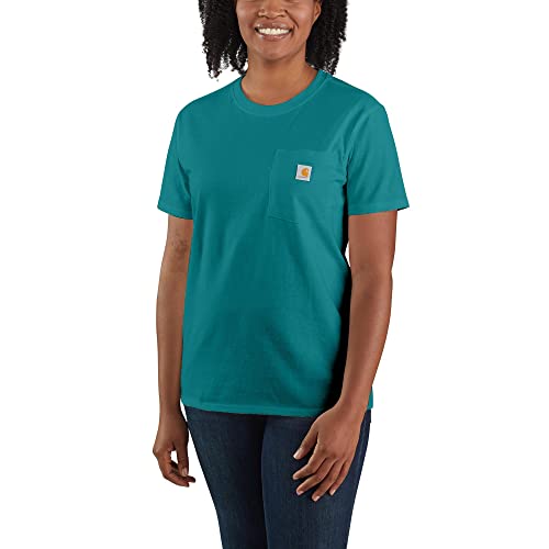 Carhartt Damen Work Utility T-Shirt, Schattierte Fichte, Large von Carhartt