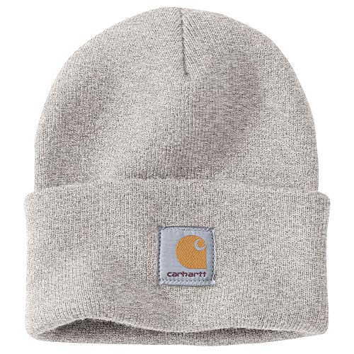 Carhartt Herren Acrylic Watch Hat Mütze, One Size, Grau von Carhartt