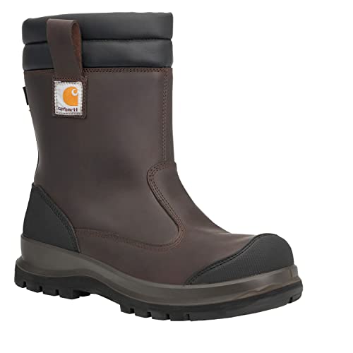 Carhartt Unisex Arbeitsstiefel Carter Waterproof S3 Safety Boot, Farbe:Dark Brown-Größe: 41 von Carhartt