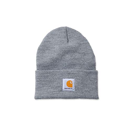 Carhartt Unisex Beanie Acrylic Watch Hat A18, Grey, Einheitsgröße von Carhartt