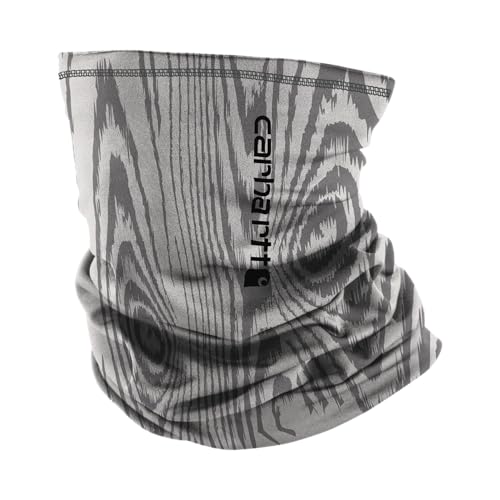 Carhartt Unisex-Erwachsene Force Heavyweight Neck Gaiter Nackengamasche, Holzmaserung, hellgrau/graue Wolke, Einheitsgröße von Carhartt