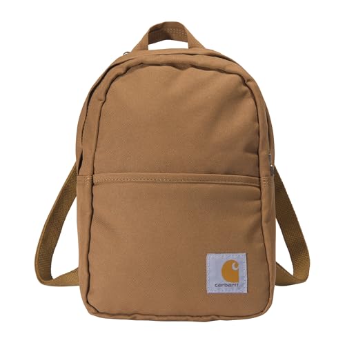 Carhartt Unisex-Erwachsene Mini-Rucksack, Alltagszubehör Daypack für Damen und Herren, Braun, One Size von Carhartt