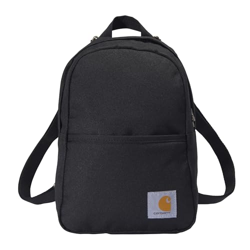 Carhartt Unisex-Erwachsene Mini-Rucksack, Alltagszubehör Daypack für Damen und Herren, Schwarz, One Size von Carhartt