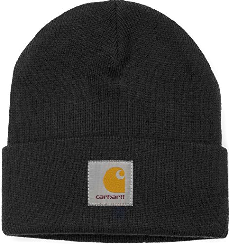 Carhartt Unisex Short Watch Hat Fedora, Schwarz (Black), One Size von Carhartt