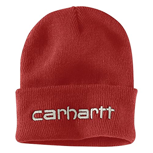 Carhartt Unisex Teller Hat Beanie Hat, Einheitsgröße, Chili Pepper von Carhartt