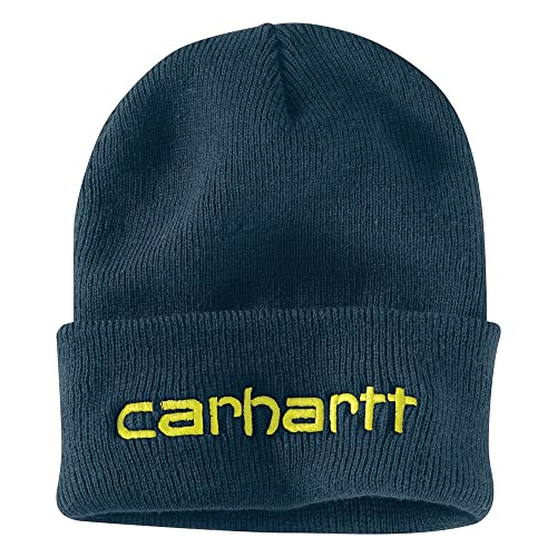 Carhartt Unisex Teller Hat Beanie Hat, Einheitsgröße, Night Blau von Carhartt