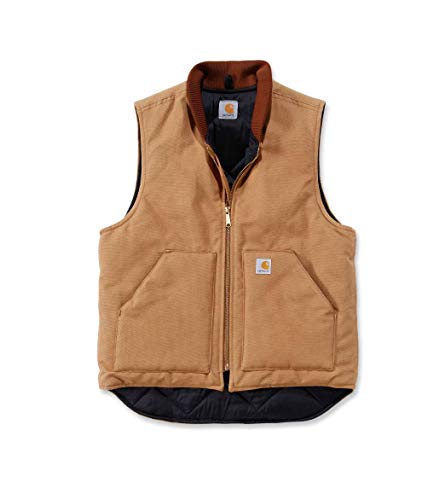 Carhartt V01 Duck Vest Arctic Quilt Lined - Weste, Carhartt Brown, L von Carhartt