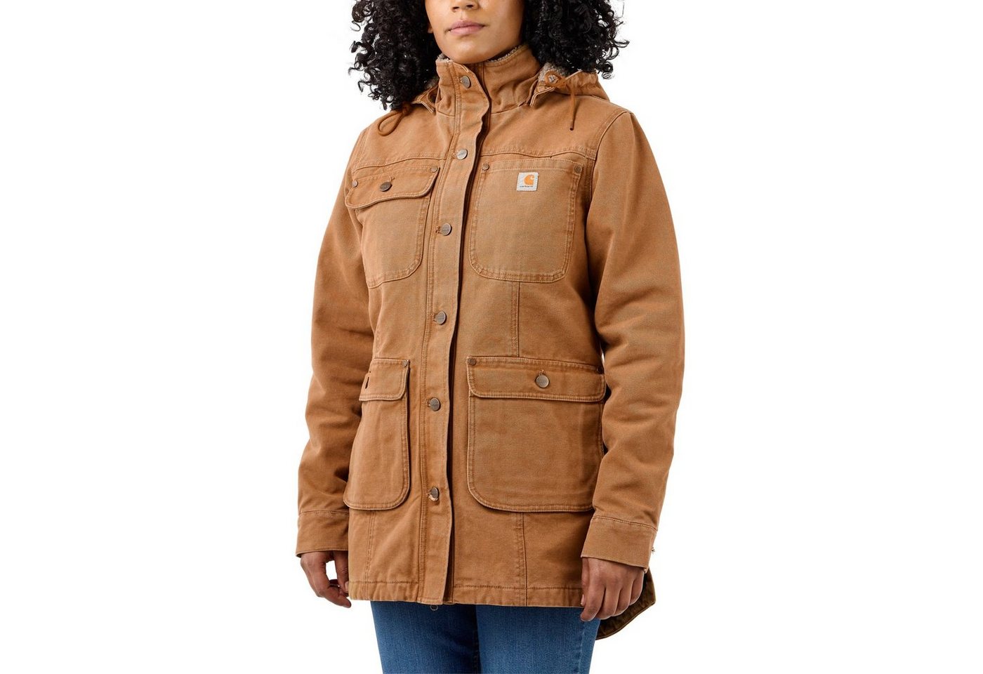 Carhartt Winterjacke Carhartt Damen Winterjacke Loose Fit Weathered Duck Coat von Carhartt