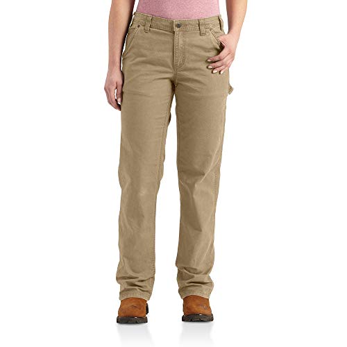 Carhartt Women's 102080 Women's Original Fit Crawford Pant II - 16W x Plus - Dark Khaki von Carhartt