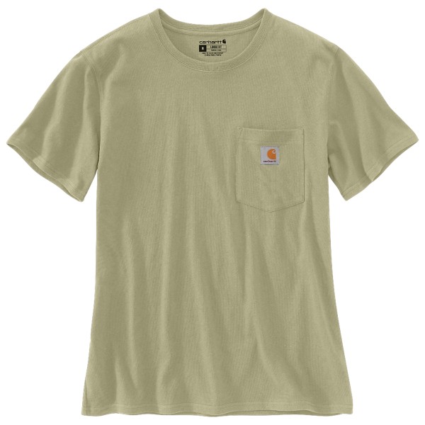 Carhartt - Women's Loose Fit Heavyweight S/S Pocket Cotton - T-Shirt Gr L;M;S;XL;XS blau;grau;lila;oliv von Carhartt