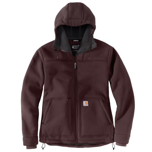 Carhartt Women's Super Dux Relaxed Fit Sherpa-Lined Active Jacket, BlackBerry, Medium von Carhartt