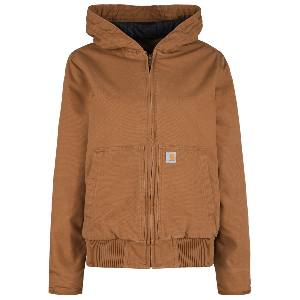 Carhartt - Women's Washed Duck Active Jacket - Freizeitjacke Gr L;M;S;XL;XS braun;schwarz von Carhartt