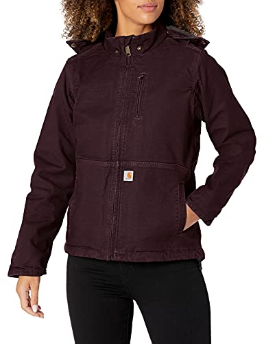 Carhartt Womens Full Swing Caldwell Jackets, Deep Wine/Shadow, M von Carhartt